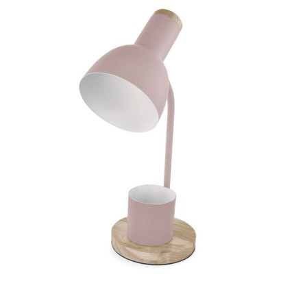 Laualamp POPPY, E27 lambipesaga, roosa