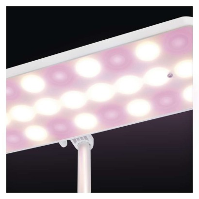 LED növénynevelő lámpa, teljes spektrum, 30 LED, beltéri, időzítővel, dimmelhető