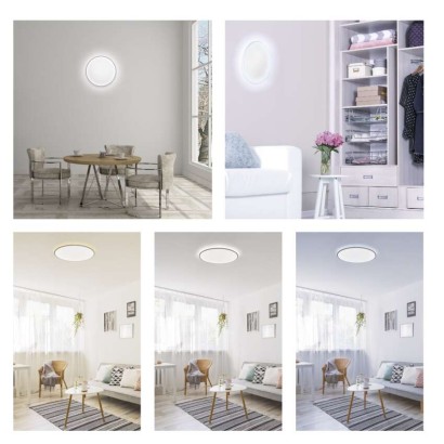 LED prisadené svietidlo ALVI, kruhové 36W, stmiev.so zmenou CCT