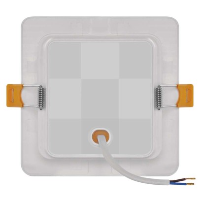 LED podhledové svítidlo RUBIC 12 x 12 cm, 9 W, neutrální bílá