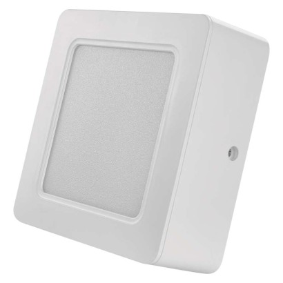 LED-Anbauleuchte RUBIC, quadratisch, weiß, 9W, neutralweiß