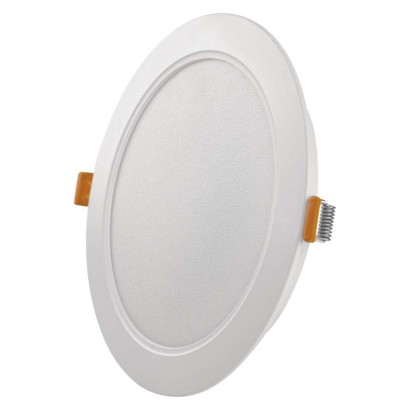 LED-Einbauleuchte RUBIC, rund, weiß, 18W, neutralweiß