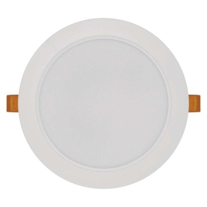 LED-Einbauleuchte RUBIC, rund, weiß, 18W, neutralweiß
