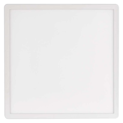LED přisazené svítidlo FLORI čtvercové, bílé, 18W, neutrální bílá