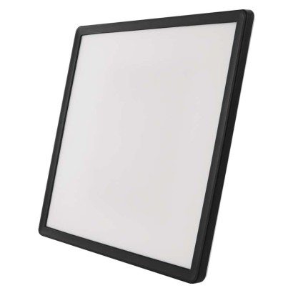 LED-Anbauleuchte FLORI quadrat, schwarz, 18W, neutralweiß