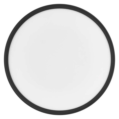 LED-Anbauleuchte FLORI rund, schwarz, 22W, neutralweiß