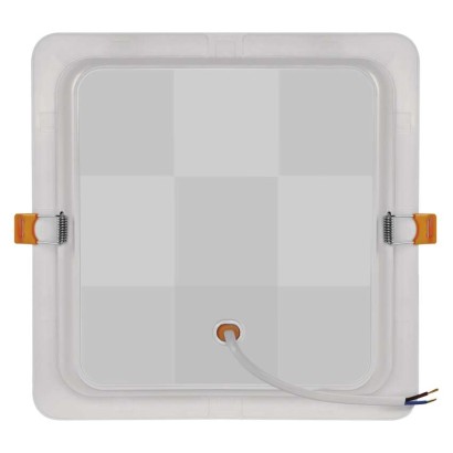 LED-Einbauleuchte RUBIC, quadratisch, weiß, 24W, neutralweiß