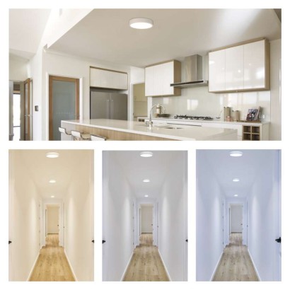 LED-Anbauleuchte NEXXO, rund, weiß, 12,5W, mit Change CCT