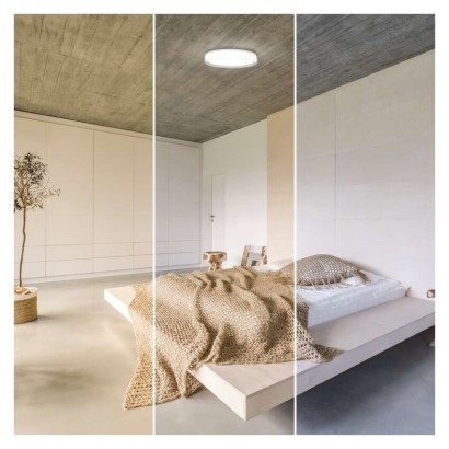 Intelligente LED-Leuchte GoSmart, Einbau, rund, 45W, CCT, dimmbar, WiFi