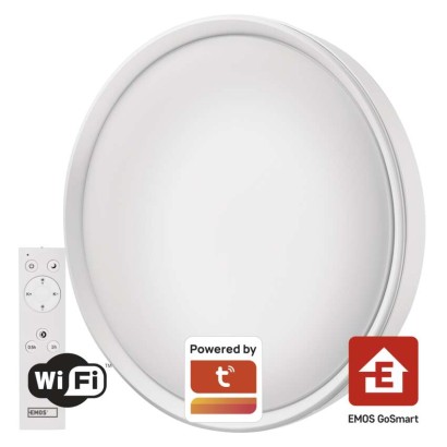 Intelligente LED-Leuchte GoSmart, Einbau, rund, 45W, CCT, dimmbar, WiFi
