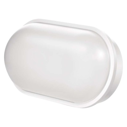 LED Wandleuchte, oval, weiss 20W neutralweiss, IP65