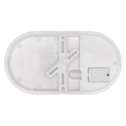 LED Wandleuchte, oval, weiss 20W neutralweiss, IP65