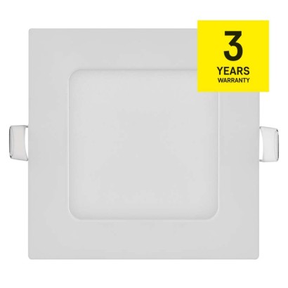 LED-Einbauleuchte NEXXO, quadratisch, weiß, 7W, warmweiß