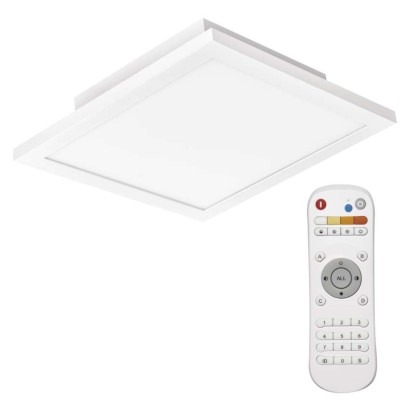 LED-Deckenleuchte 20W, 30x30 dimmbar, einstellbare Lichtfarbe