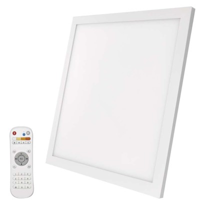 LED svítidlo RIVI 60 x 60 cm, 40 W, teplá-studená bílá, stmívatelné s ovladačem