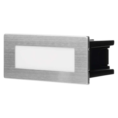 Orientacijsko LED svetilo AMAL, vgradno, kvadratno, 2W IP65,nevtralno bela