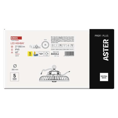 LED Hallenstrahler HIGHBAY ASTER 60° 150W