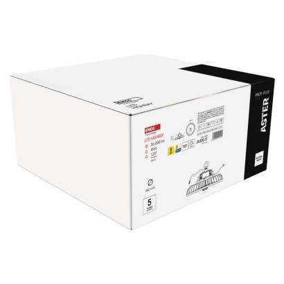 LED průmyslové závěsné svítidlo HIGHBAY ASTER 120° 200W