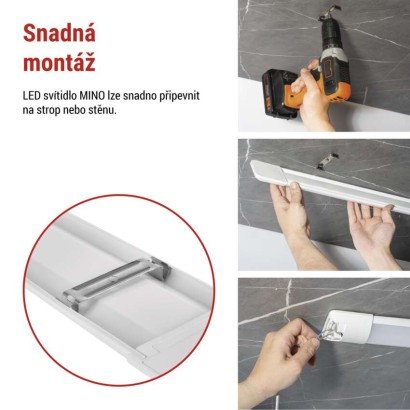 LED lineární svítidlo MINO 40 W, neutrální bílá