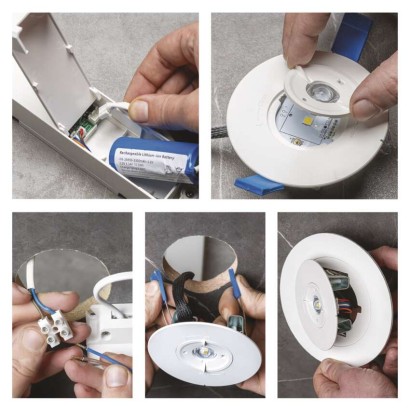 LED-Notleuchte 2W 300lm 3H