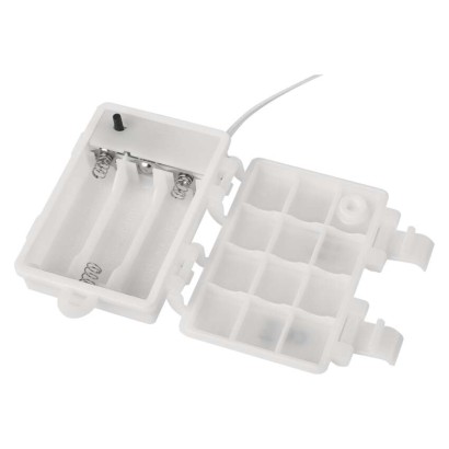 LED dekoracija - 2x brezove veje, 60 cm, 3x AA, zunanja in notranja, toplo bela, časovnik