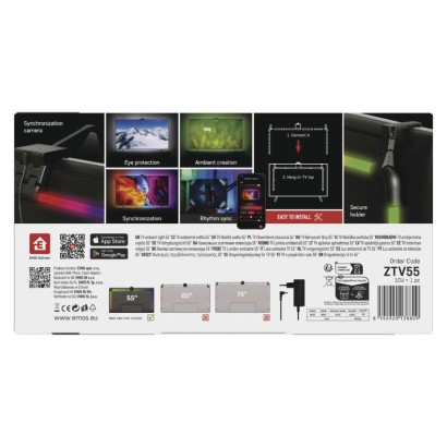 GoSmart Ambient LED RGB Beleuchtung für TV 55“ (139 cm)