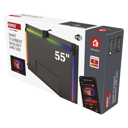 GoSmart Ambient LED RGB Beleuchtung für TV 55“ (139 cm)