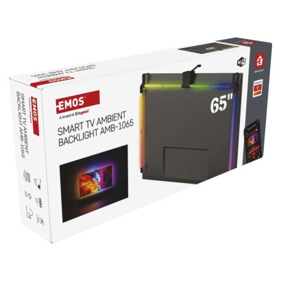 GoSmart Ambient LED RGB Beleuchtung für TV 65“ (164 cm)