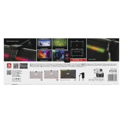 GoSmart Ambient LED RGB Beleuchtung für TV 75“ (189 cm)