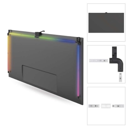 GoSmart Ambient LED RGB Beleuchtung für TV 75“ (189 cm)