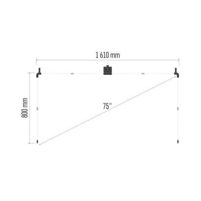 GoSmart Ambient LED RGB Beleuchtung für TV 75“ (189 cm)