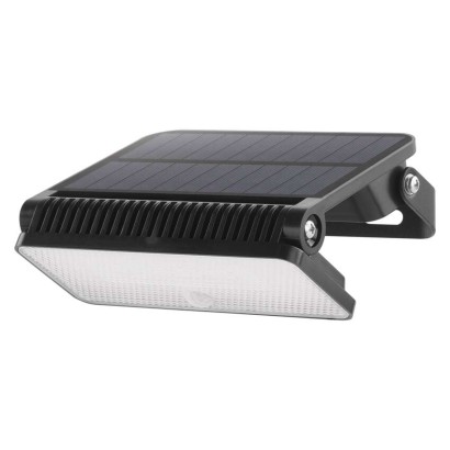 EMOS LED SOLAR reflektor hordozható SOLO, PIR, 1000lm IP54 természetes fehér
