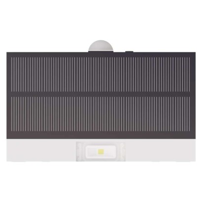 Solární LED svítidlo BRIXO s pohybovým čidlem, bílé, neutrální bílá