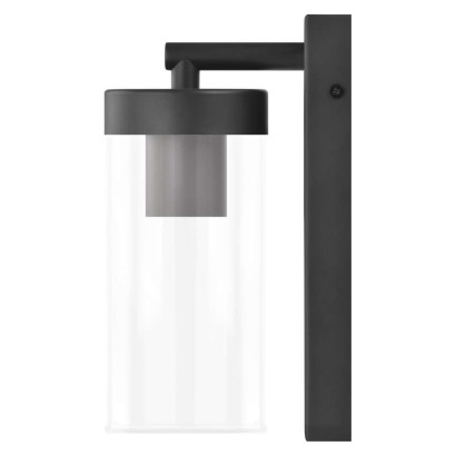 Garten-Wandleuchte ZALA,  12,8 × 8,0 × 23,0 cm, 1 × E27, 15 W