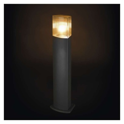 Garten-Pollerleuchte LANA, 15,4 x 13,3 x 75 cm, 1 x E27, 25 W