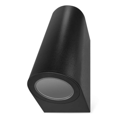 Garten-Wandleuchte OCULUS, 8,8 x 6,7 x 15,3 cm, 2 x GU10, 2× 7W