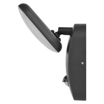 LED záhradné nástenné svietidlo NIKA, senzor súmraku, 12 x 12 x 20 cm, 12,8 W, teplá biela