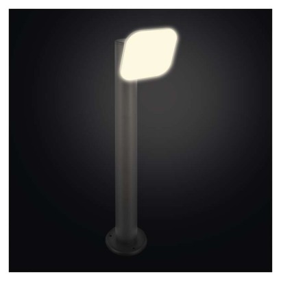 LED Garten-Pollerleuchte NIKA, 12 x 12 x 50 cm, 12,5 W, warmweiß