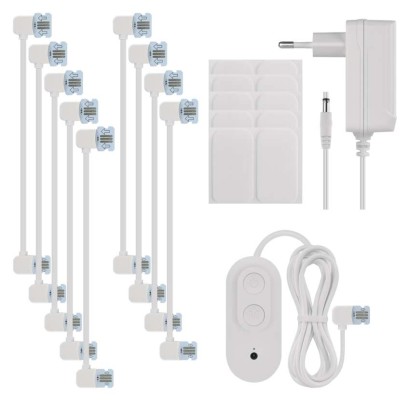 GoSmart LED svietidlo Hexagon, štartovací sada, 10 dielov, 19 W, RGBIC stmievateľné, WiFi