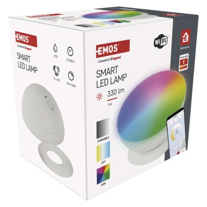 GoSmart LED Ambientelampe, weiß, warmweiß–kaltweiß/ RGB, WiFi