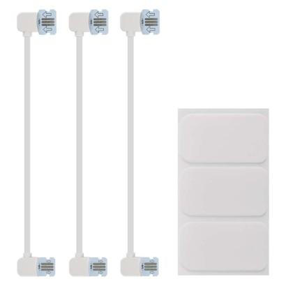 GoSmart LED-Leuchte Hexagon, Erweiterungsset, 3-teilig, 1,8W, RGBIC dimmbar, WiFi