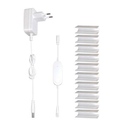 GoSmart Flexible LED-Leiste NEON weiß, 3 m, 23 W, RGBIC dimmbar, WiFi