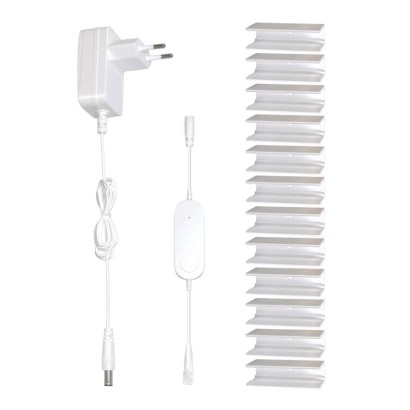 GoSmart Flexible LED-Leiste NEON weiß, 5 m, 33 W, RGBIC dimmbar, WiFi
