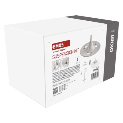 Pendel kit für led lum. weiss