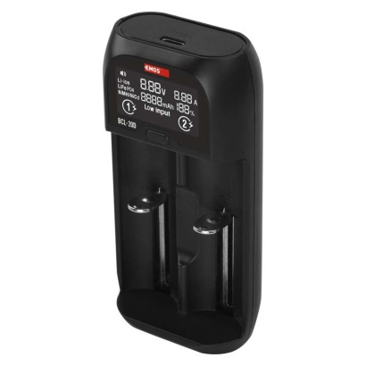 EMOS elemtöltő li-ion BCL-20D