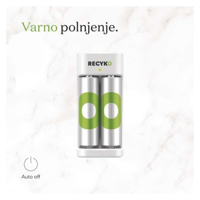 GP polnilec baterij Eco E221 + 2× AA GP ReCyko 2100