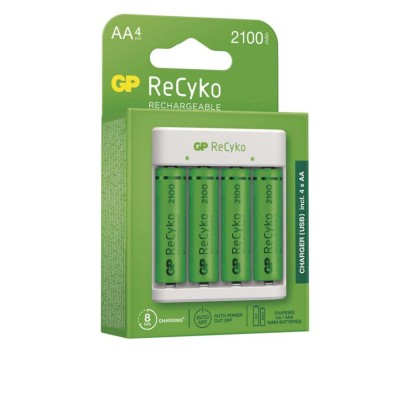 GP Akkumulátor töltő Eco E411+2xAA ReCyko 2100mAh