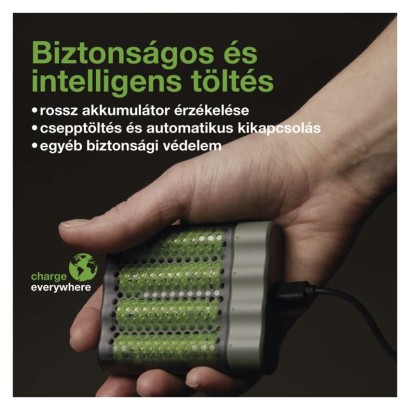 GP Akkumulátor töltő Speed M451 + 4xAA ReCyko 2700mAh