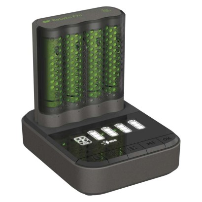 GP Pro akkumulátor töltő P461+4xAA ReCyko 2700mAh+ dokkoló