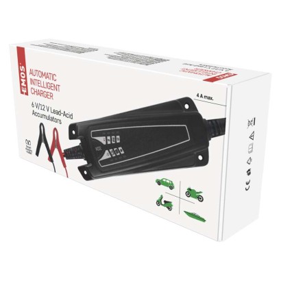 Autobatterie-Ladegerät 6/12V 4A